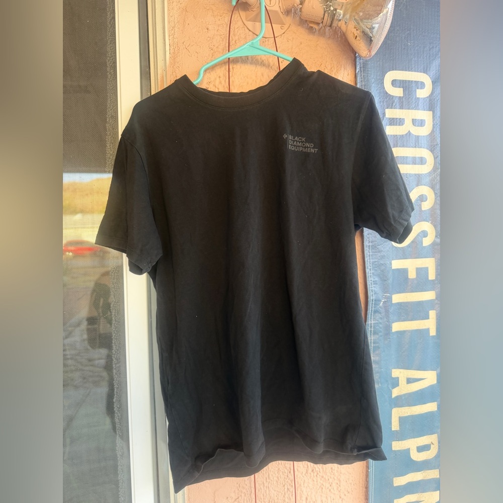 Men’s black diamond t shirt